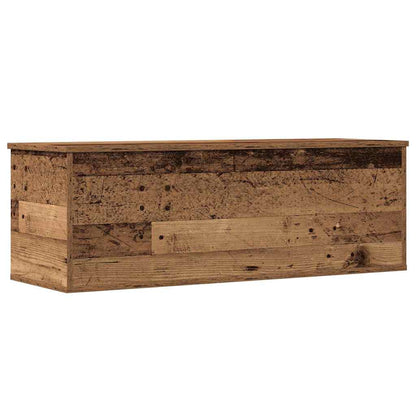 Úložná Krabice Staré Dřevo 102 X 35 X 35 Cm Kompozitní Dřevo