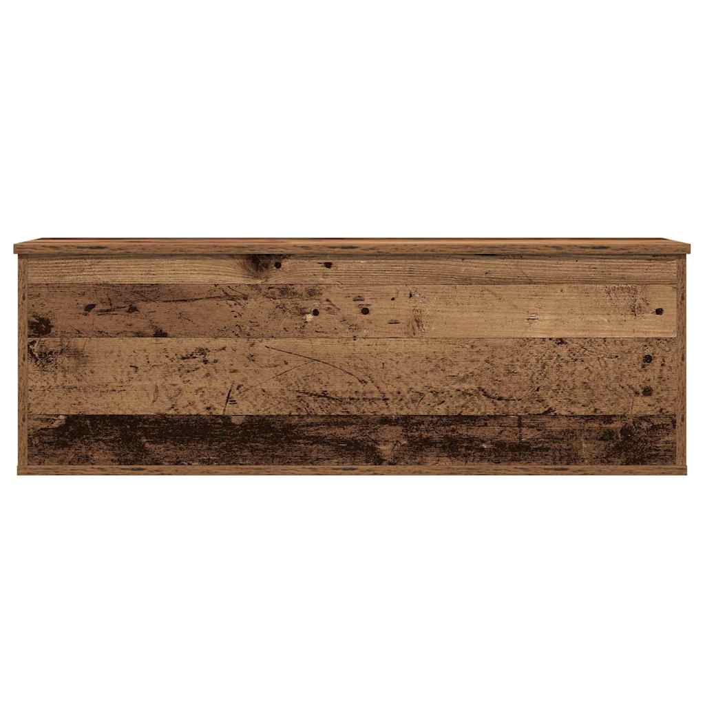 Úložná Krabice Staré Dřevo 102 X 35 X 35 Cm Kompozitní Dřevo