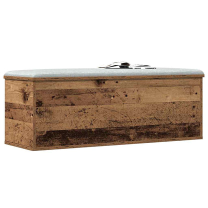 Úložná Krabice Staré Dřevo 102 X 35 X 35 Cm Kompozitní Dřevo