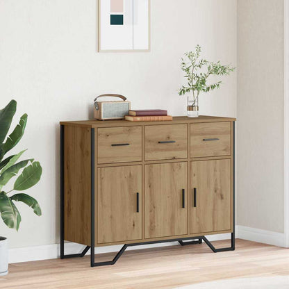 Servírovací Skříň Artisanový Dub 97 X 32,5 X 74,5 Cm