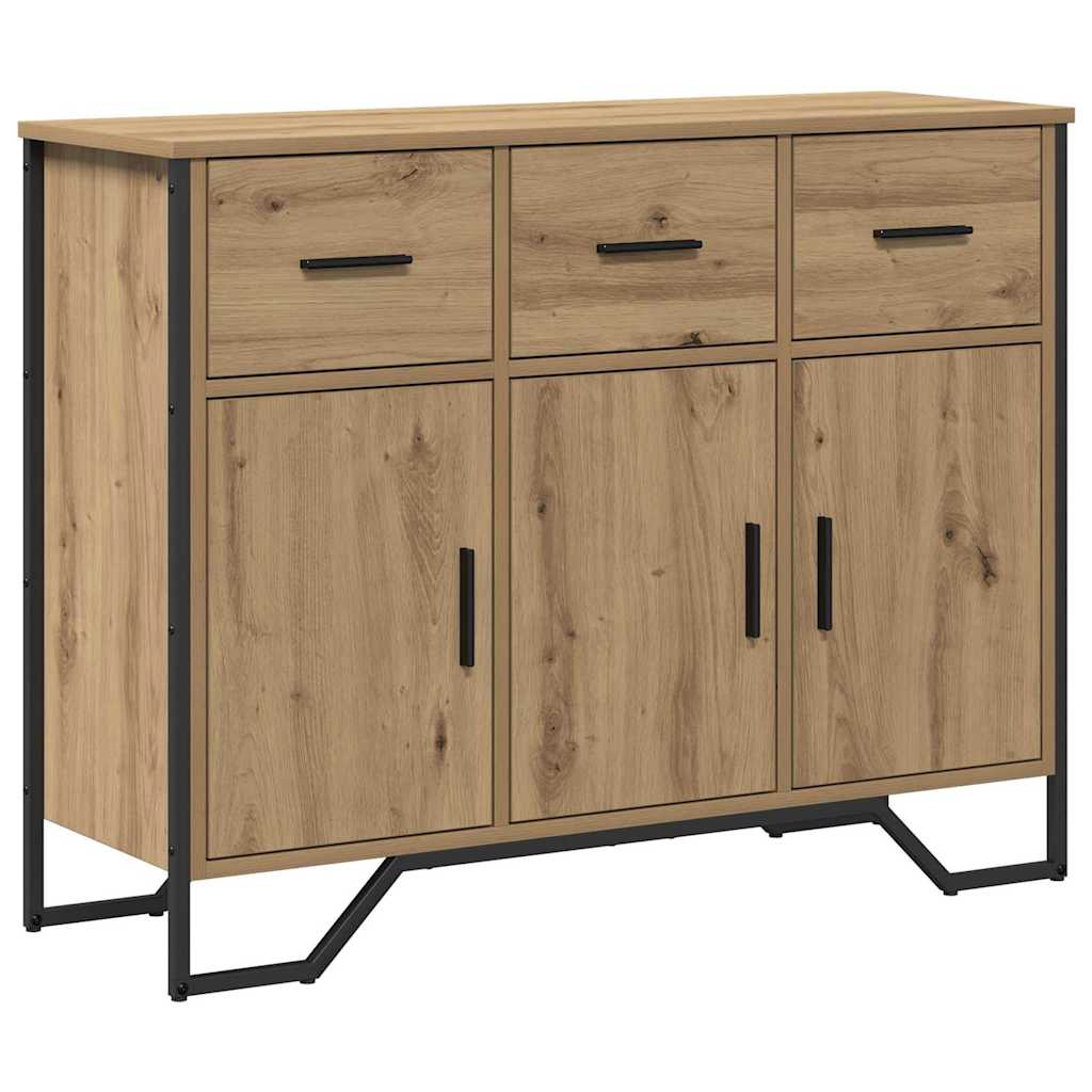 Servírovací Skříň Artisanový Dub 97 X 32,5 X 74,5 Cm