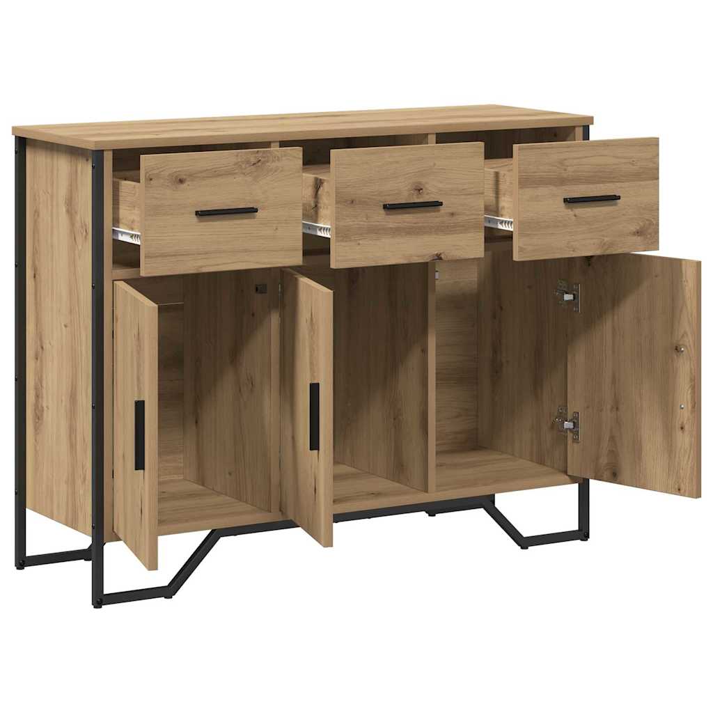 Servírovací Skříň Artisanový Dub 97 X 32,5 X 74,5 Cm