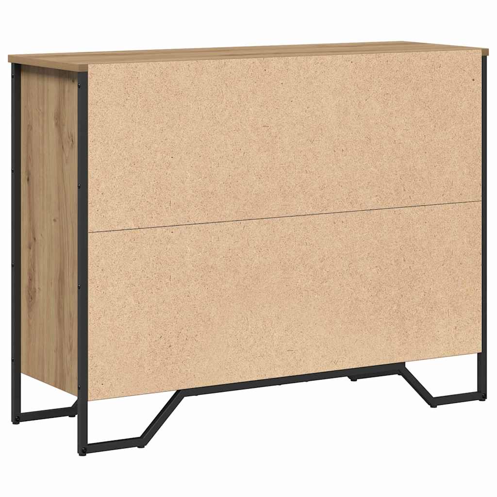 Servírovací Skříň Artisanový Dub 97 X 32,5 X 74,5 Cm
