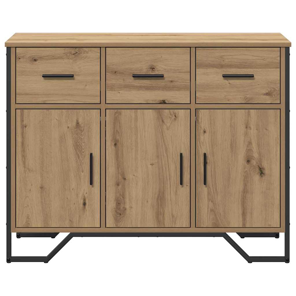 Servírovací Skříň Artisanový Dub 97 X 32,5 X 74,5 Cm