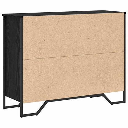 Servírovací Skříň Se Zásuvkou Černý Dub 97 X 32,5 X 74,5 Cm