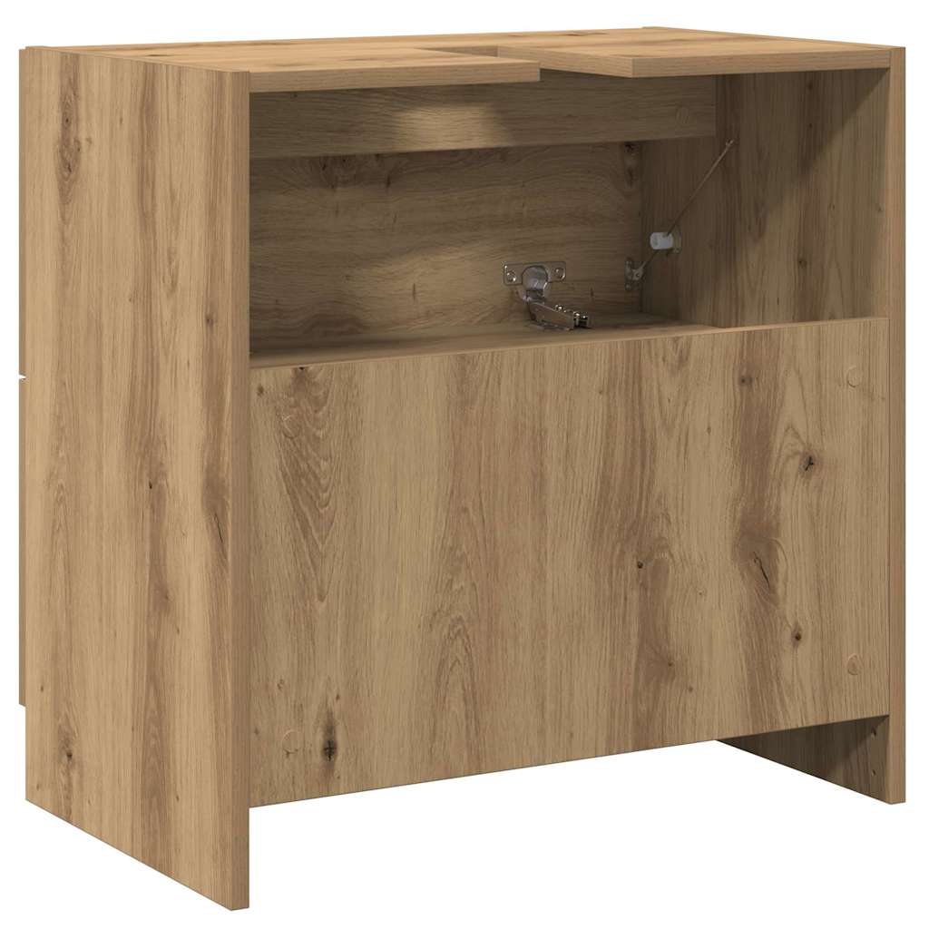 Koupelnová Skříň Artisanový Dub 59 X 37 X 59 Cm