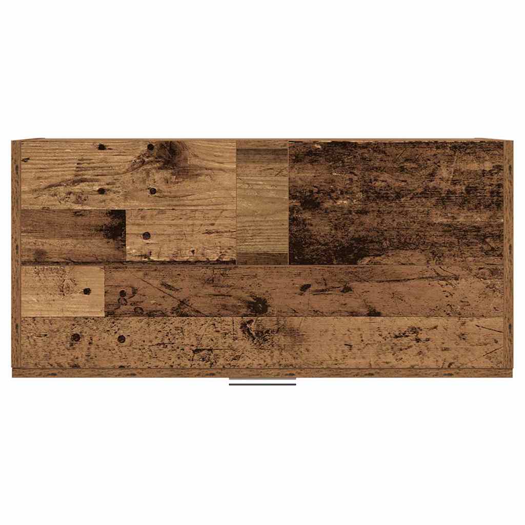Koupelnová Skříň Staré Dřevo 78 X 37 X 59 Cm Kompozitní Dřevo