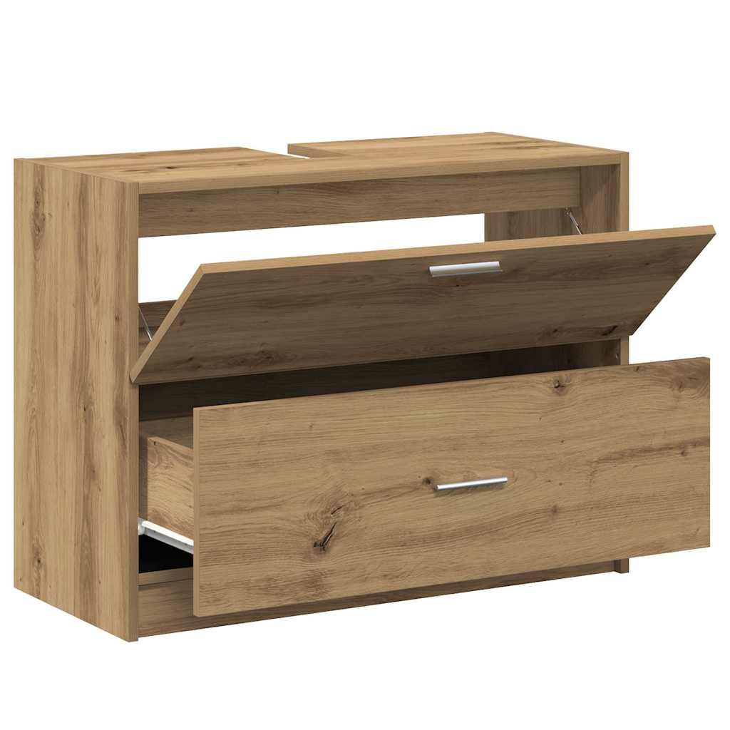 Koupelnová Skříň Artisanový Dub 78 X 37 X 59 Cm