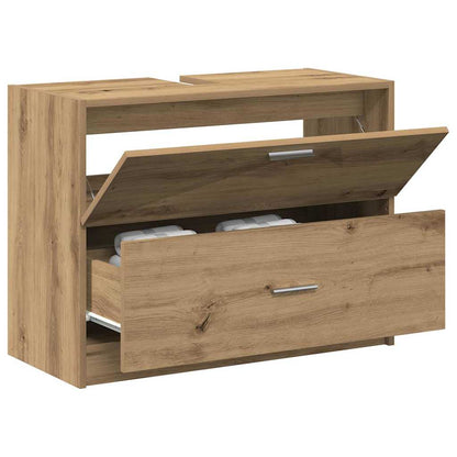 Koupelnová Skříň Artisanový Dub 78 X 37 X 59 Cm