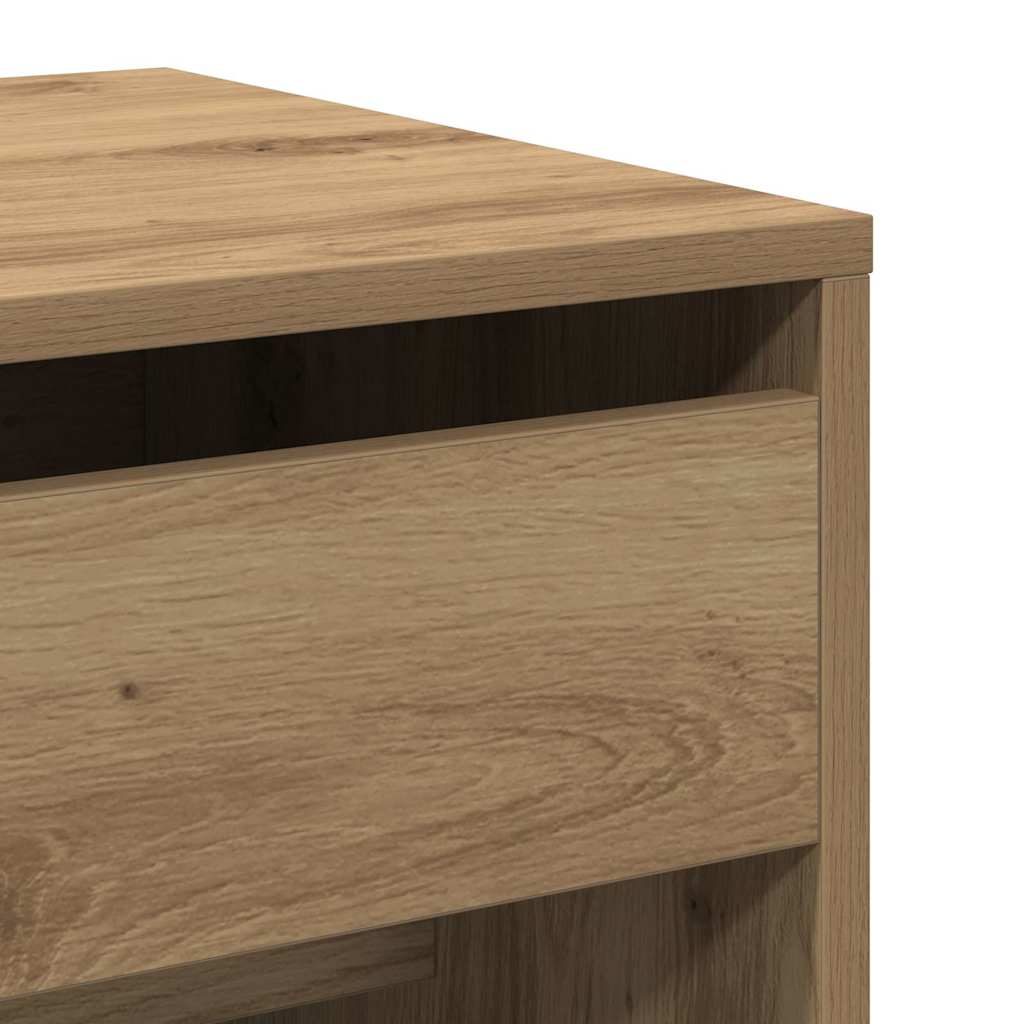 Zrcadlový Stolík 2 Pcs Dub Artisan 60 X 40 X 75 Cm