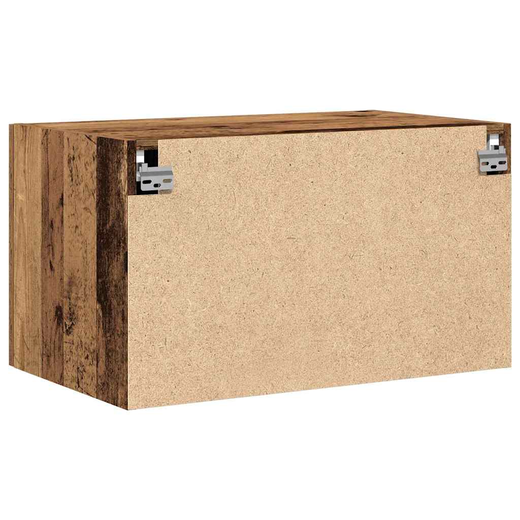 Nástěnná Skříňka Staré Dřevo 70 X 42.5 X 40 Cm Kompozitní Dřevo