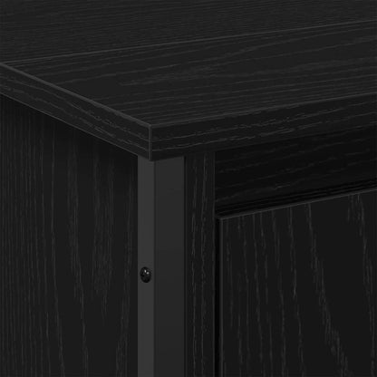 Skříňka Pod Umyvadlo Černý Dub 91 X 35 X 60 Cm Kompozitní Dřevo
