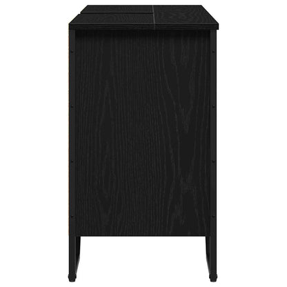 Skříňka Pod Umyvadlo Černý Dub 91 X 35 X 60 Cm Kompozitní Dřevo