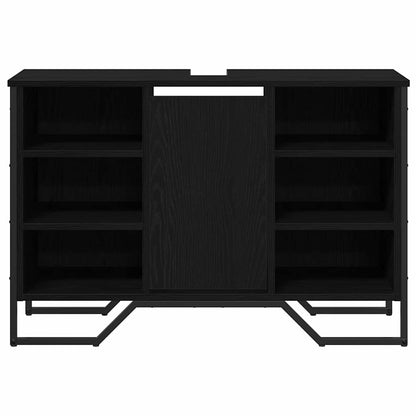 Skříňka Pod Umyvadlo Černý Dub 91 X 35 X 60 Cm Kompozitní Dřevo