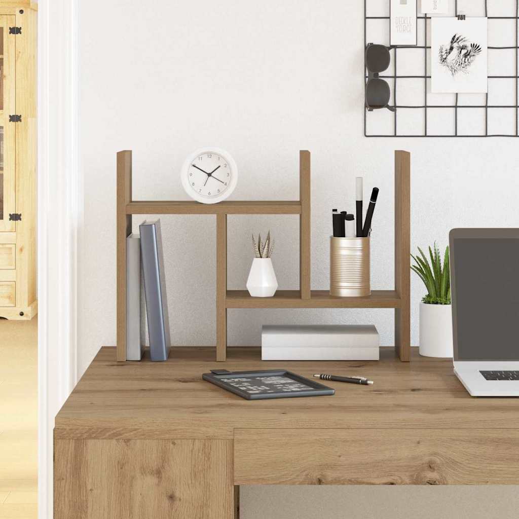 Organizér Na Stůl Artisanový Dub 34,5 X 15,5 X 35,5 Cm