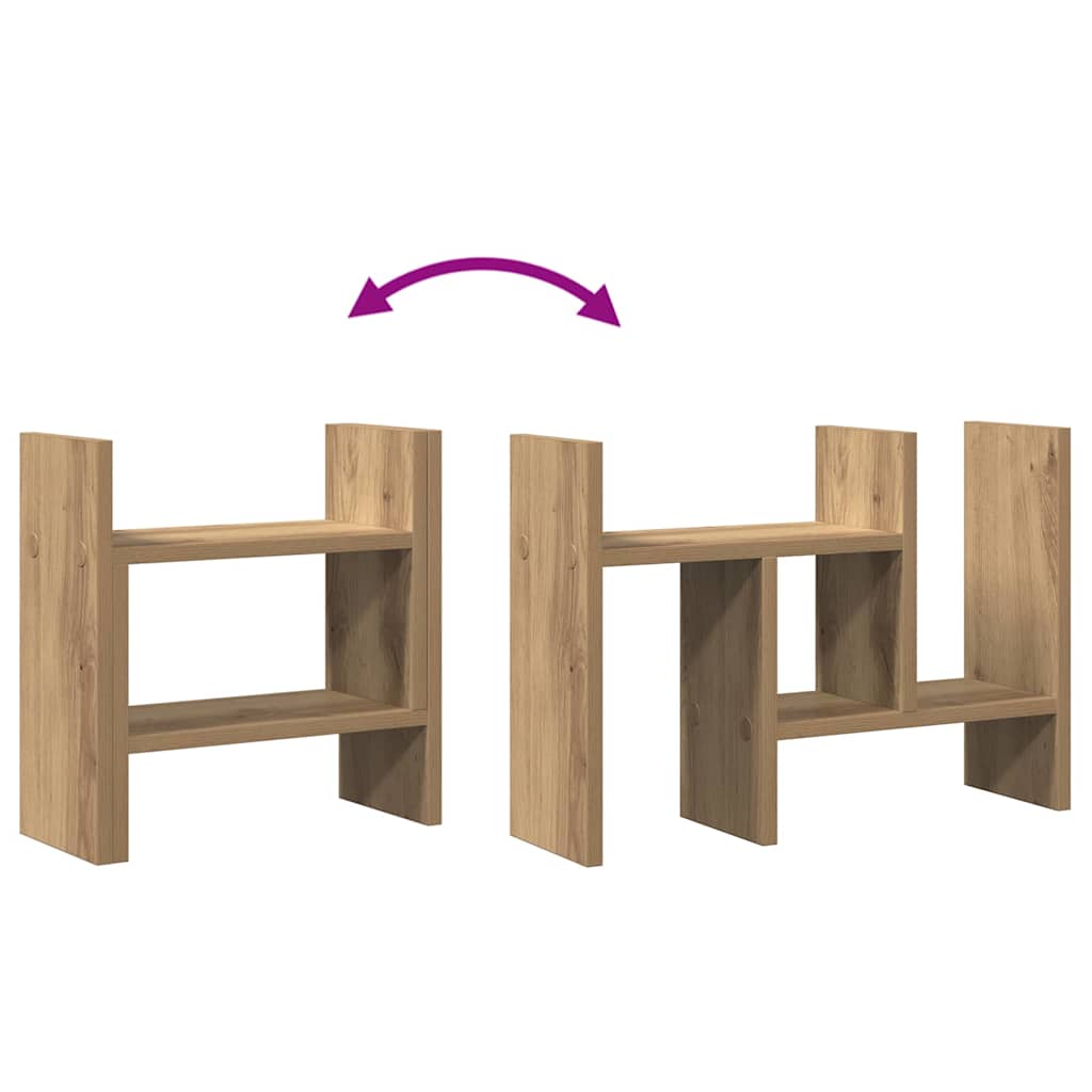 Organizér Na Stůl Artisanový Dub 34,5 X 15,5 X 35,5 Cm
