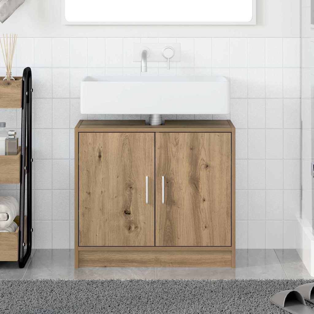 Koupelnová Skříň Artisanový Dub 63 X 29 X 55 Cm