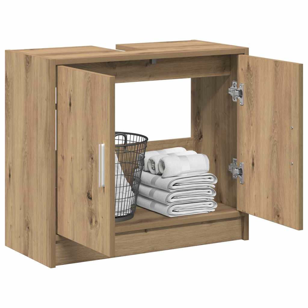 Koupelnová Skříň Artisanový Dub 63 X 29 X 55 Cm