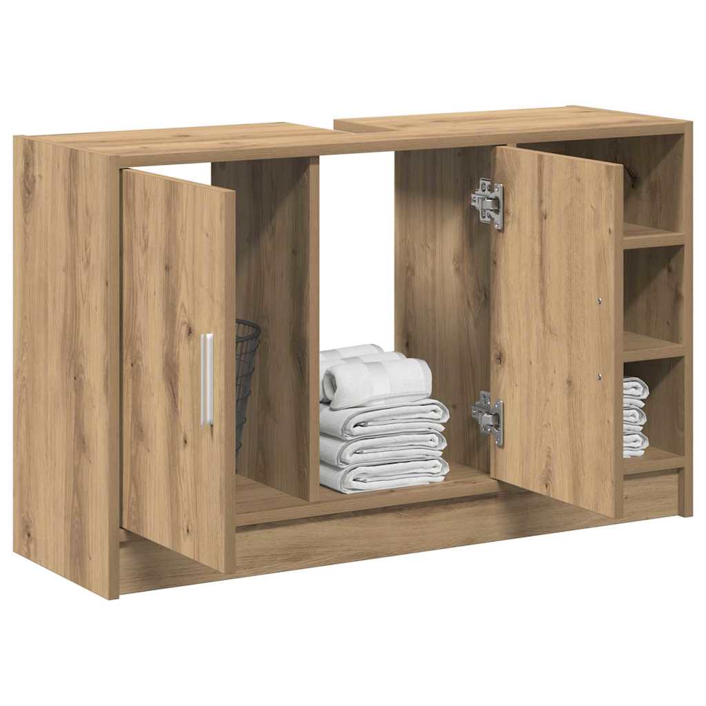 Koupelnová Skříň Artisanový Dub 90 X 29 X 55 Cm