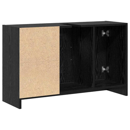 Koupelnová Skříň Černý Dub 90 X 29 X 55 Cm Kompozitní Dřevo