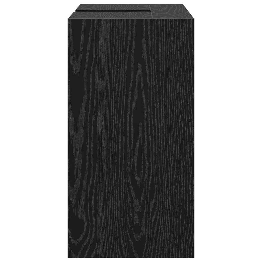 Koupelnová Skříň Černý Dub 63 X 29 X 55 Cm Kompozitní Dřevo