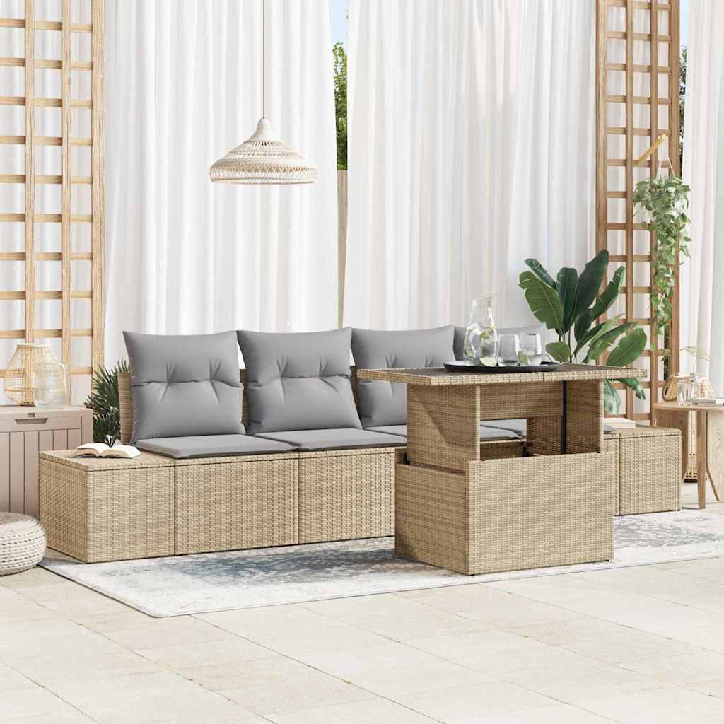 Set Pohovek 5 Ks Polyratan