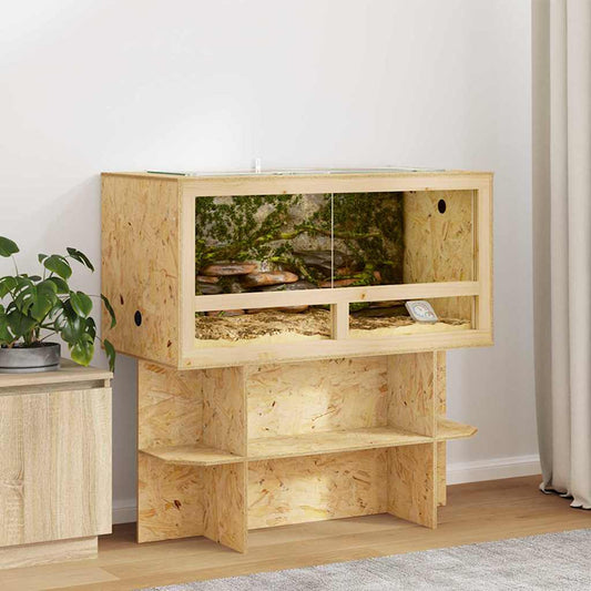 Terárium Hnědá 100 X 50 X 100 Cm Osb