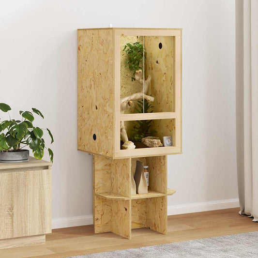 Terárium Hnědá 50 X 50 X 130 Cm Osb