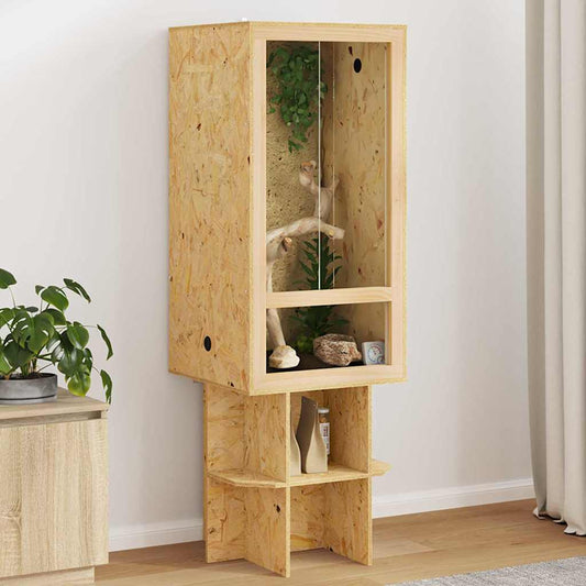 Terárium Hnědá 50 X 50 X 130 Cm Osb