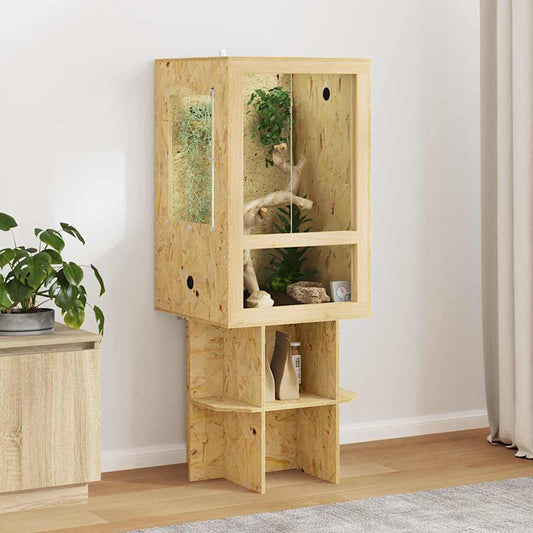 Terárium Hnědá 50 X 50 X 130 Cm Osb