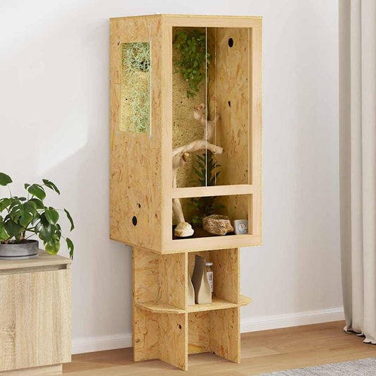Terárium Hnědá 50 X 50 X 130 Cm Osb