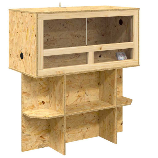 Terárium Hnědá 80 X 40 X 90 Cm Osb