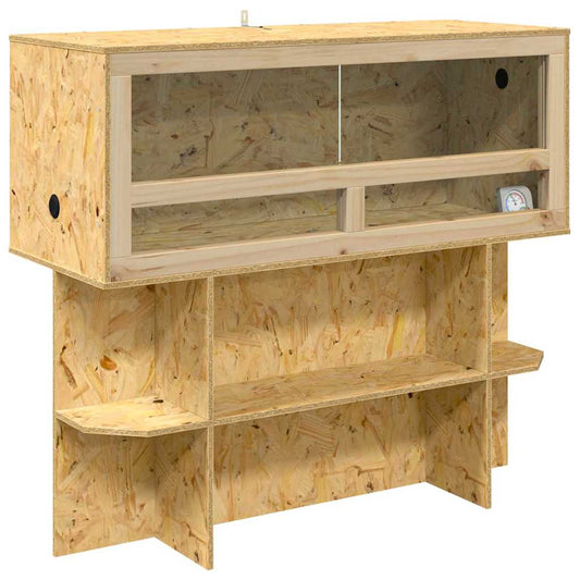 Terárium Hnědá 100 X 40 X 90 Cm Osb