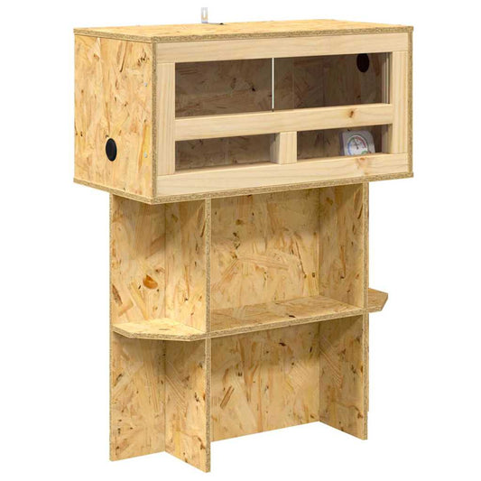 Terárium Hnědá 60 X 30 X 80 Cm Osb