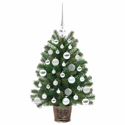 Umělý Vánoční Stromeček S 150 Led Diodami Zelená 75 Cm Pe A Pvc