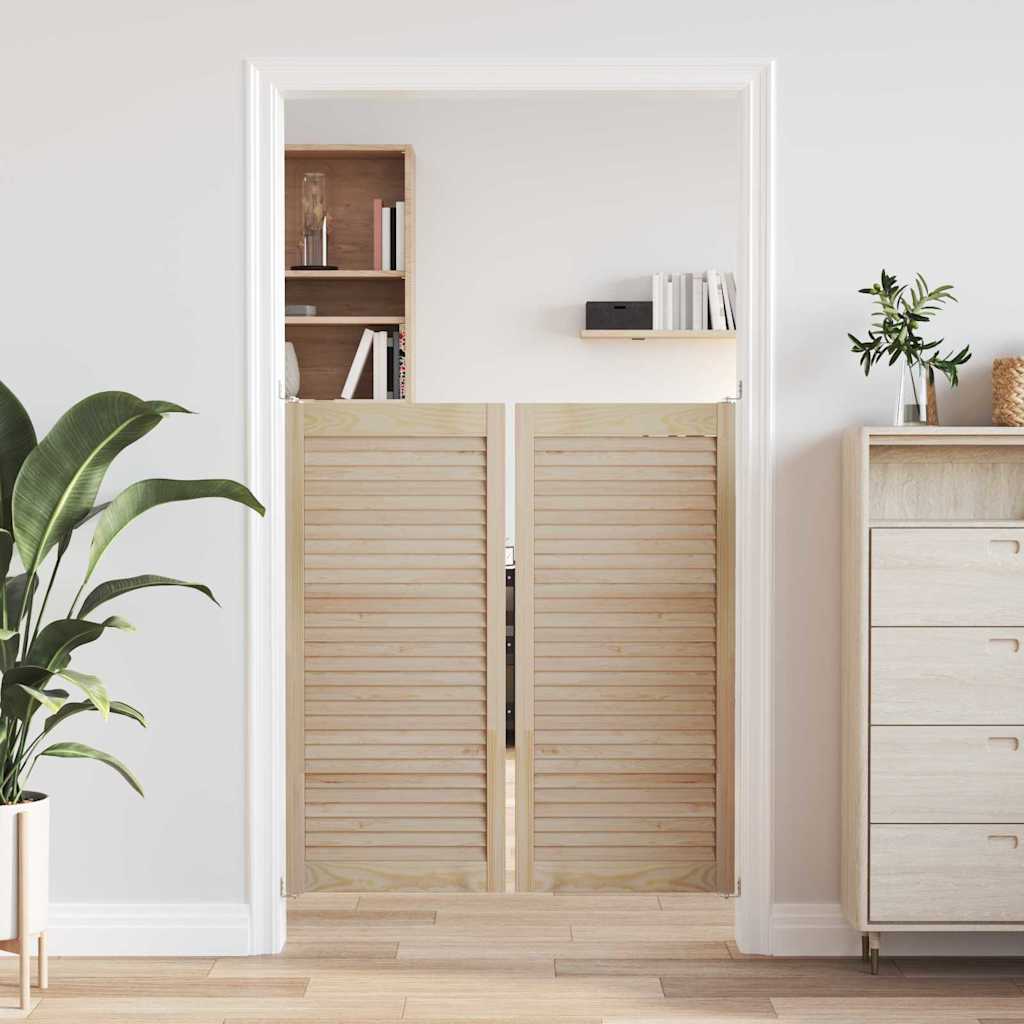 Skříňové Dveře Se Dveřmi 2 Ks Přírodní 49,5 X 2,1 X 110 Cm