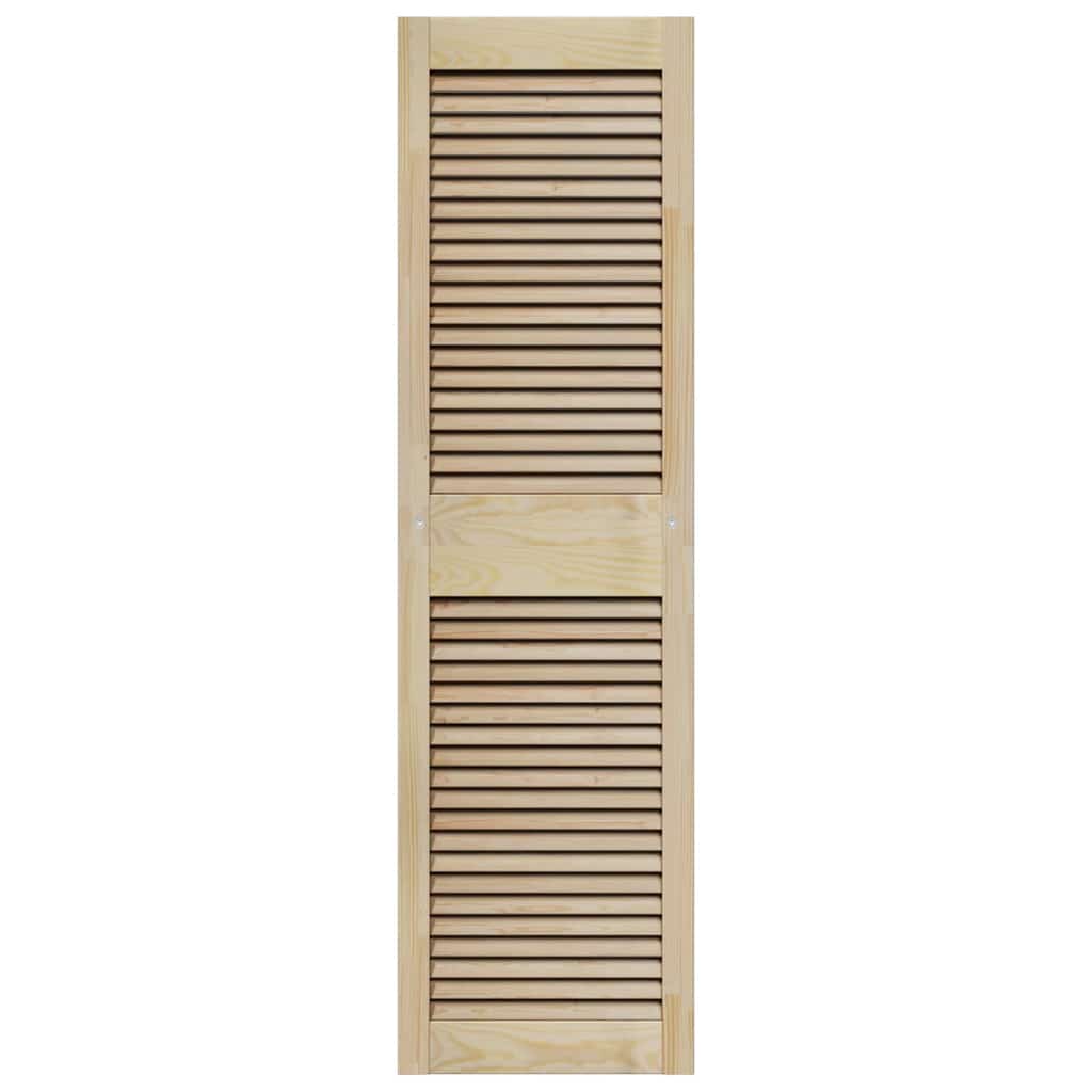Skříňové Dveře Se Dveřmi 2 Ks Přírodní 140,5 X 2,1 X 39,5 Cm