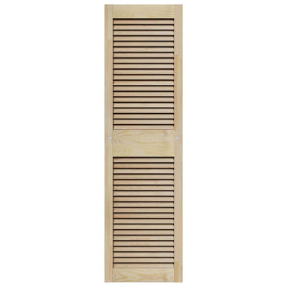 Skříňové Dveře Se Dveřmi 2 Ks Přírodní 140,5 X 2,1 X 39,5 Cm