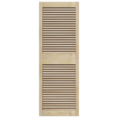Skříňové Dveře Se Dveřmi 2 Ks Přírodní 49,5 X 2,1 X 140,5 Cm