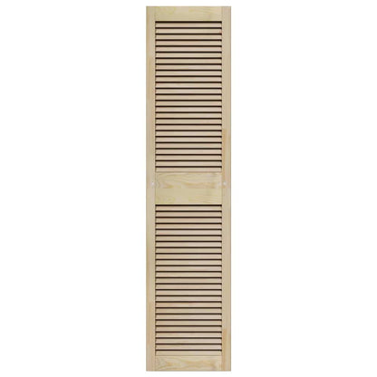 Skříňové Dveře Se Dveřmi 2 Ks Přírodní 170 X 2,1 X 39,5 Cm