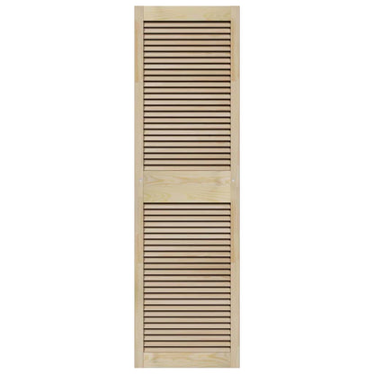 Skříňové Dveře Se Dveřmi 2 Ks Přírodní 170 X 2,1 X 49,5 Cm