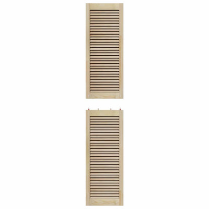 Skříňové Dveře Se Dveřmi 2 Ks Přírodní 201 X 2,1 X 39,5 Cm