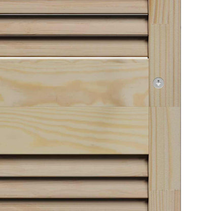 Skříňové Dveře Se Dveřmi 2 Ks Přírodní 201 X 2,1 X 39,5 Cm