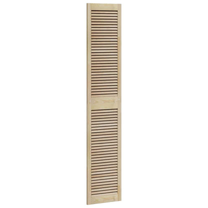 Skříňové Dveře Se Dveřmi 2 Ks Přírodní 201 X 2,1 X 39,5 Cm