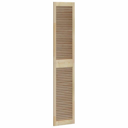Skříňové Dveře Se Dveřmi 2 Ks Přírodní 201 X 2,1 X 39,5 Cm