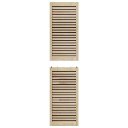 Skříňové Dveře Se Dveřmi Přírodní 201 X 2,1 X 49,5 Cm