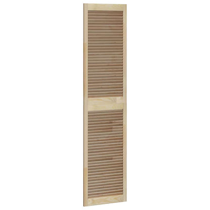 Skříňové Dveře Se Dveřmi 2 Ks Přírodní 201 X 2,1 X 49,5 Cm