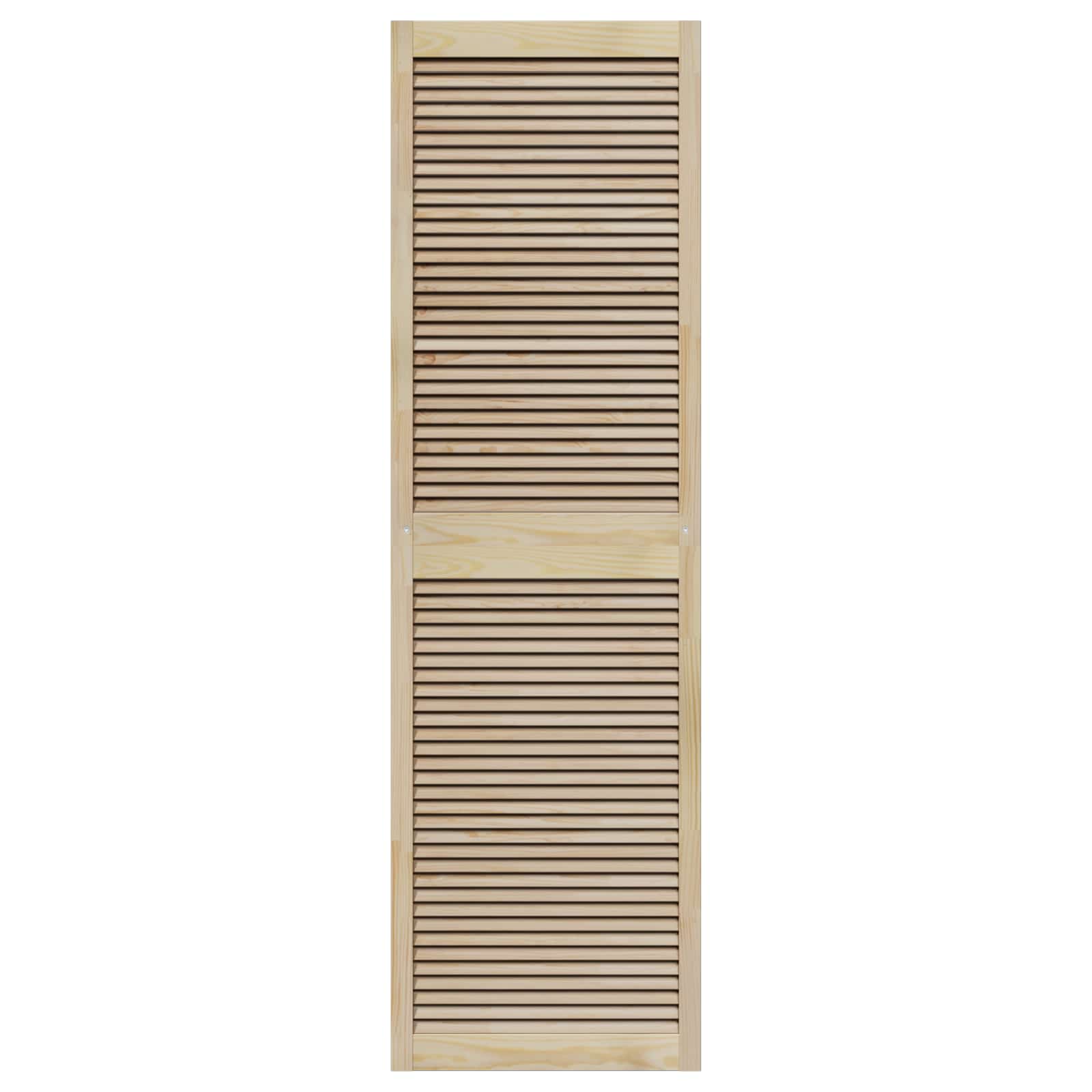 Skříňové Dveře Se Dveřmi 2 Ks Přírodní 201 X 2,1 X 59,5 Cm