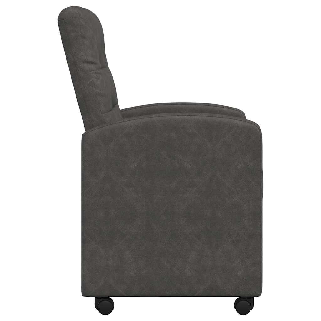 Jídelní Židle Na Kolečkách 2 Ks Umělá Kůže
