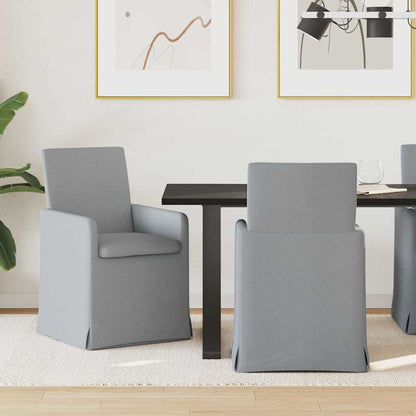 Jídelní Židle 2 Ks Textil 57 X 68 X 94 Cm